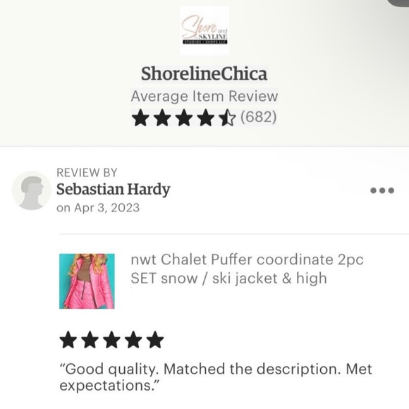 Chalet Puffer coordinate snow / ski jacket & high waisted pant set XL - Picture 12 of 16